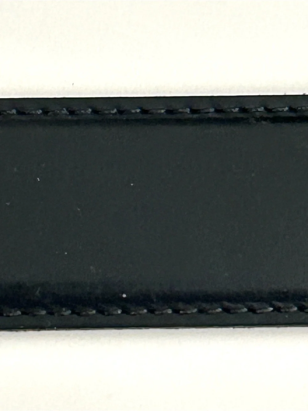 Gucci Square G Logo Buckle Leather Belt Black - Size 38 - Mens
